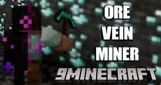 Ore Vein Miner Data Pack (26.2, 1.20.1) – Fast Automatic Vein Mining