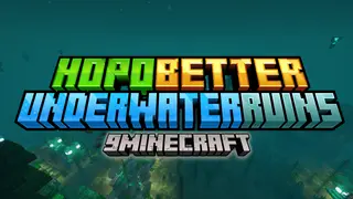 Hopo Better Underwater Ruins Data Pack (26.2, 1.20.1) – Cities In The Deepest Part Of The Ocean