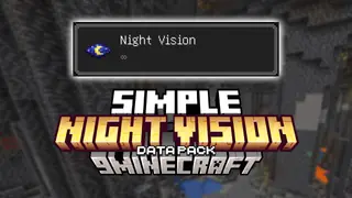 Simple Night Vision Data Pack (26.1.1, 1.20.1) – Alternative to Fullbright Texture Packs