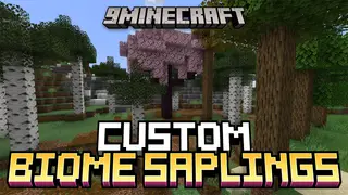 Custom Biome Saplings Data Pack (1.21.11, 1.20.1) – Regrow Custom Plants