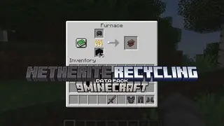 Netherite Recycling Data Pack (1.21.11, 1.20.1) – Recover Netherite Scraps from Gear