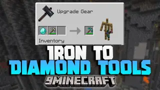 Iron to Diamond Tools Upgrades Data Pack (1.21.11, 1.20.1) – Enhance Your Gear
