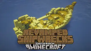 Revamped Shipwrecks Data Pack (1.21.11, 1.20.1) – Shipwreck Structures Redesigned