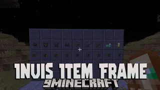 Invis Item Frame Data Pack (1.21.11, 1.20.1) – Conceal Your Collections With Style