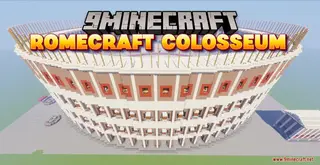 Romecraft Colosseum Map (26.2, 1.20.1) – Tribute to Ancient Rome