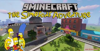 The Simpsons Adventure Map (26.2, 1.20.1) – Explore Springfield
