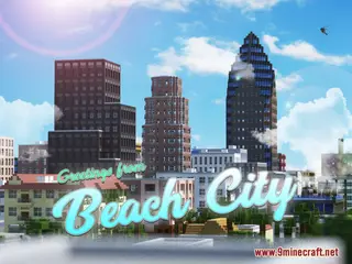 Beach City Map (26.2, 1.20.1) – A Minecraft Urban Escape