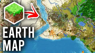 Minecraft Earth Map (26.2, 1.20.1) – 1:924 Scale, Over 3GB
