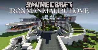 Iron Man Malibu Home Map (26.2, 1.20.1) – Realistic Recreation