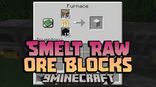 Smelt Raw Ore Blocks Data Pack (1.21.11, 1.20.1) – Raw Ore Blocks Into Valuable Ingots With Ease