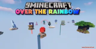 Over The Rainbow Map (26.2, 1.20.1) – Colorful Survival