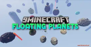 Floating Planets Survival Map (26.2, 1.20.1) – SkyBlock Galaxy