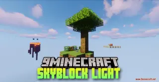 SkyBlock Light Map (26.2, 1.20.1) – Unique Survival Adventure