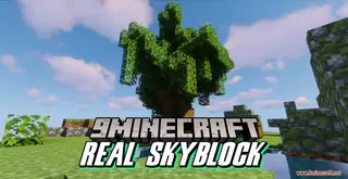 Real SkyBlock Map (26.2, 1.20.1) – SkyBlock With A Twist