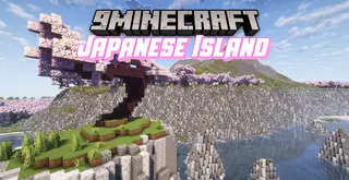 Japanese Island Map (26.2, 1.20.1) – Custom Terrain