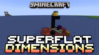 Superflat Dimensions Data Pack (1.21.10, 1.20.1) – All Dimensions, but Flat