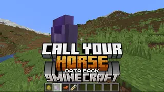 Call Your Horse Data Pack (1.21.11, 1.21.1) – Summon Your Steed Anywhere