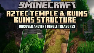 Aztec Temple & Ruins Ruins Structure Data Pack (1.21.11, 1.21.1)