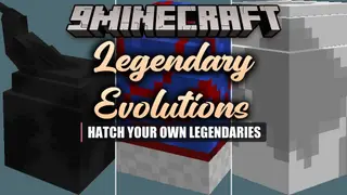 Legendary Evolutions Data Pack (1.20.1) – Hunt Wild Eggs and Evolve Legendary