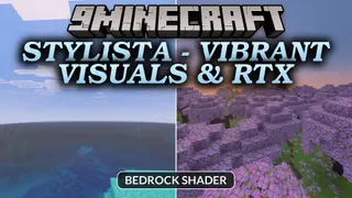 Stylista – Vibrant Visuals & RTX Shader (26.x, 1.21) – Stylized 256x PBR