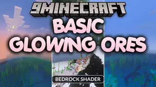 Basic Glowing Ores Shader (26.x, 1.21) – Emissive PBR Ore Lighting for Bedrock