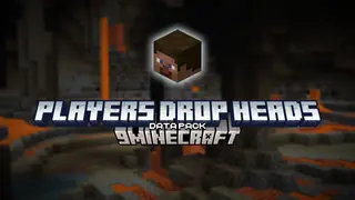 Players Drop Heads Data Pack (1.21.11, 1.20.1) – Trophy Collection Made Easy
