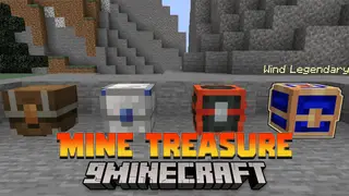 Mine Treasure Data Pack (1.21.11, 1.20.1) – Obtaining Treasures from Mining