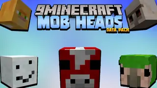 Mob Heads Data Pack (1.21.11, 1.20.1) – Mobs Can Drop Their Head on Death