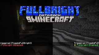 Fullbright Data Pack (1.21.10, 1.20.1) – Toggle Fullbright Lighting