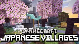 qraftys Japanese Villages Data Pack (1.21.10, 1.20.1) – Cherry Blossom Village