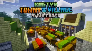 kogtyv's Towny and Village Data Pack (1.21.8, 1.20.1) – Miniature Cities