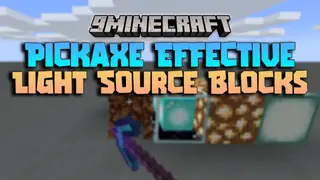 Pickaxe Effective Light Source Blocks Data Pack (1.21.10, 1.20.1) – Faster Mining