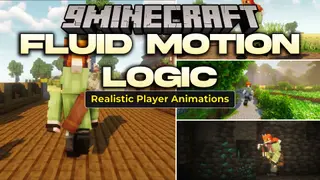 Fluid Motion Logic Mod (26.1.2, 1.20.1) – Move with Smooth and Realistic Player