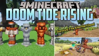 Doom Tide Rising Mod (1.21.4, 1.20.1) – Unearth Magical Relics and Conquer Dark