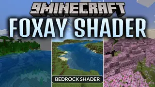 Foxay Shader (26.x) – Aurora Night Skies and Glowing Ores for Bedrock