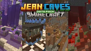 Jean Caves Data Pack (1.21.8, 1.21.5) – Revamped Overworld Caves With New Biomes