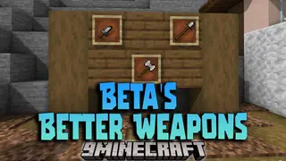 Beta's Better Weapons Data Pack (1.21.8, 1.20.6) – Expand Your Arsenal