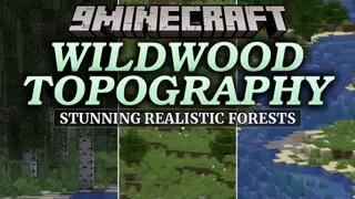 Wildwood Topography Mod (1.20.1) – Explore Scenic Wilderness and Realistic
