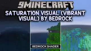 SATURATION VISUAL VIBRANT VISUAL by Bedrock Shader (26.x, 1.21)