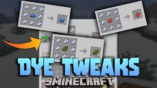 Dye Tweaks Data Pack (1.21.8, 1.20.1) – Spruce Up Your Palette