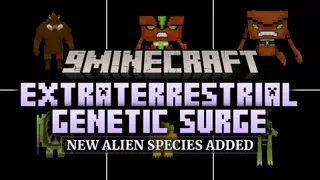 Extraterrestrial Genetic Surge Mod (1.20.1) – Morph Into Powerful Aliens