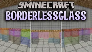 BorderlessGlass Resource Pack (26.1.2, 1.20.1) – Crystal Clear Windows