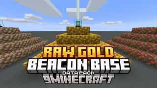 Raw Gold Beacon Base Data Pack (1.21.8, 1.20.1) – Golden Beaconry