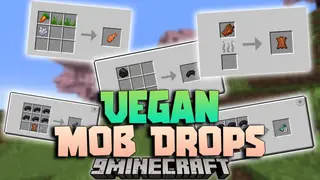 Vegan Mob Drops Data Pack (1.21.8, 1.20.1) – Embrace Compassionate Crafting