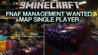 Midnight Shift Protocol Map (26.2, 1.20.1) – Survive Deadly Animatronic Nights
