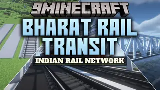 Bharat Rail Transit Resource Pack (1.20.1) – Realistic Indian Railway Networks
