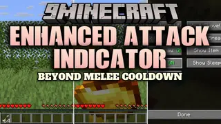 Enhanced Attack Indicator 9minecraft Mod (26.2) – Time Every Attack and Item Cooldown