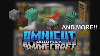 OmniCut Data Pack (1.21.8, 1.20.1) – Better Wood, Copper, and Stone Cutter