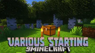 Various Starting Loot Data Pack (1.21.8, 1.20.1) – Diverse Beginnings