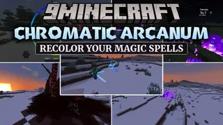 Chromatic Arcanum Mod (1.21.1, 1.20.1) – Cast Magic Spells in Any Color